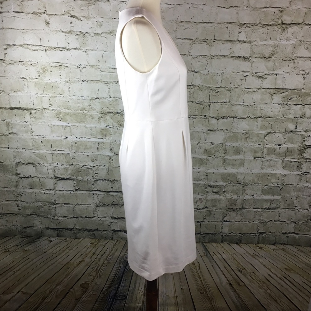 Banana Republic Ivory Sheath Dress (Size 6) - Picture 4 of 8